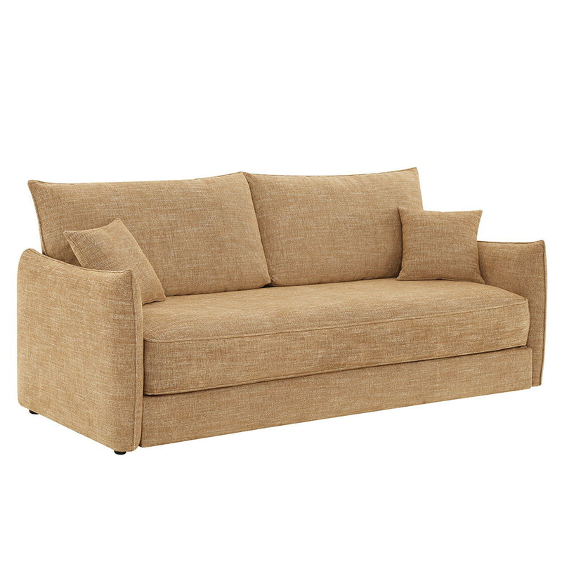 Cadie - Sofa With 2 Pillows - Mocha - R&R Furniture Gallery (Fountain Valley, CA)