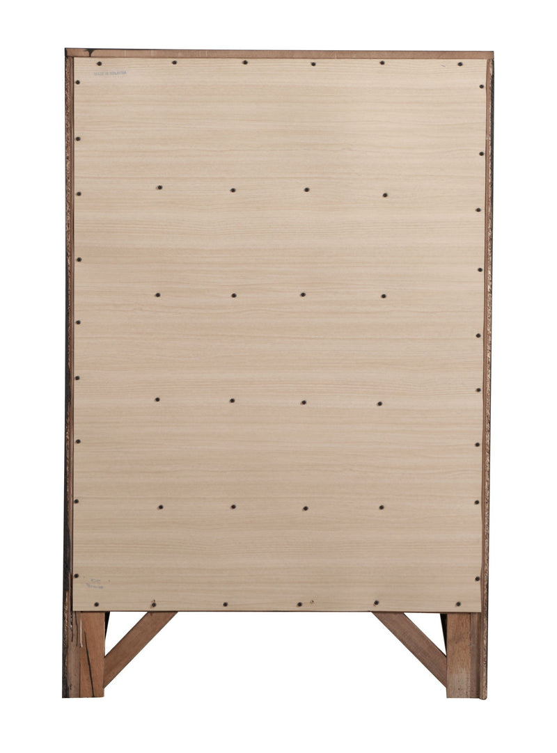 Glory Furniture Marilla accent chest with wooden finish and decorative hardware, ideal for stylish storage in living rooms.