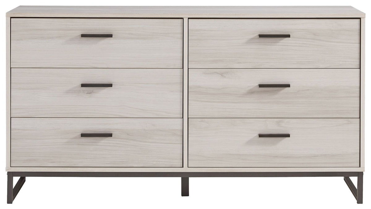 Socalle - Six Drawer Dresser - R&R Furniture Gallery (Fountain Valley, CA)