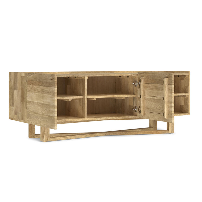 Harrow - TV Media Stand - Natural - R&R Furniture Gallery (Fountain Valley, CA)