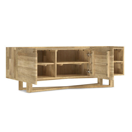 Harrow - TV Media Stand - Natural - R&R Furniture Gallery (Fountain Valley, CA)