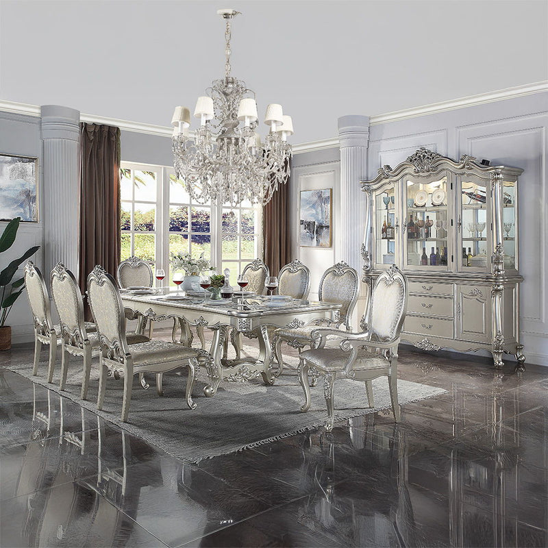 Bently - Arm Chair (Set of 2) - Fabric & Champagne - R&R Furniture Gallery (Fountain Valley, CA)