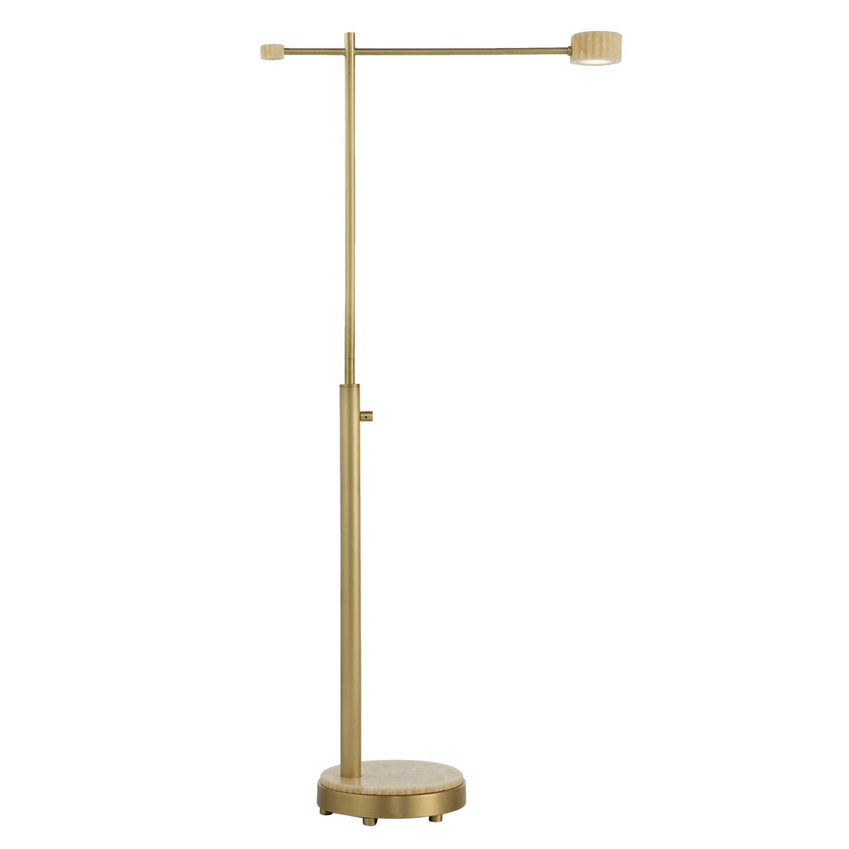 Floral Dollop - Floor Lamp - Gold