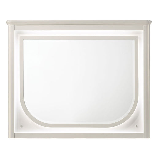 Laveda - Mirror With LED - Pearl White - R&R Furniture Gallery (Fountain Valley, CA)