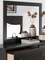 Maribel - Bedroom Mirror - Black - R&R Furniture Gallery (Fountain Valley, CA)
