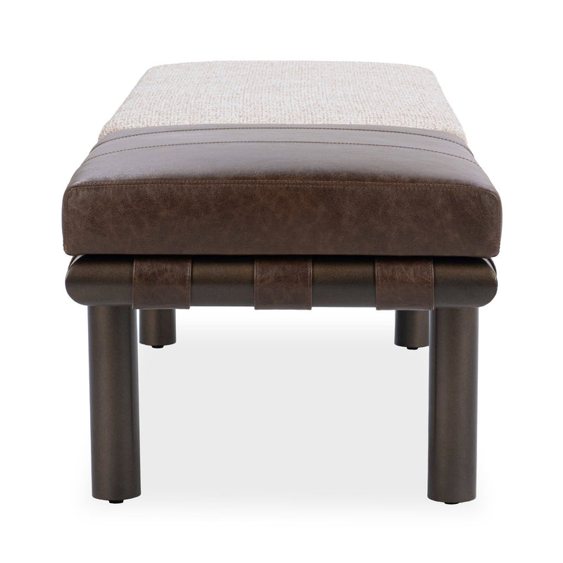 Brooklyn - Accent Bench - Coco Latte - R&R Furniture Gallery (Fountain Valley, CA)