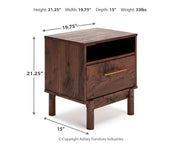 Calverson - Night Stand - R&R Furniture Gallery (Fountain Valley, CA)