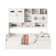 Daybed With All-In-One Cabinet And Shelf - R&R Furniture Gallery (Fountain Valley, CA)