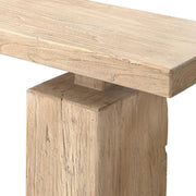 Jennifer Taylor Home Calder natural console table with sleek design and wooden finish, perfect for entryways or living rooms.