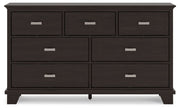 Covetown - Dresser - Dark Brown - R&R Furniture Gallery (Fountain Valley, CA)