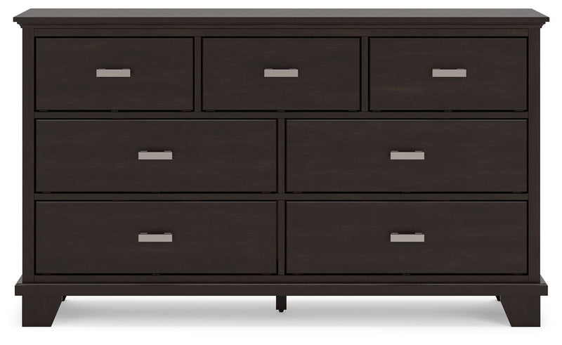 Covetown - Dresser - Dark Brown - R&R Furniture Gallery (Fountain Valley, CA)