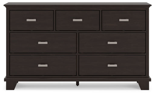 Covetown - Dresser - Dark Brown - R&R Furniture Gallery (Fountain Valley, CA)