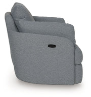 Alainmont Next-Gen Nuvella - Swivel Power Recliner - R&R Furniture Gallery (Fountain Valley, CA)