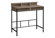 Computer Desk For Home Office, Standing, Storage Shelves, Laptop, Contemporary & Modern - R&R Furniture Gallery (Fountain Valley, CA)