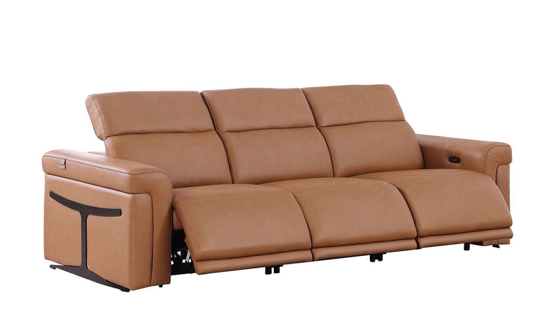 1126 - 3-Piece Modular Power Reclining Sofa In With 3 Power Recliners & Power Headrests