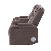 Duran - Power Reclining Loveseat With Power Headrest - R&R Furniture Gallery (Fountain Valley, CA)