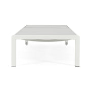 Noble House outdoor patio chaise lounge with five adjustable reclining positions, featuring a durable frame and comfortable cushions.