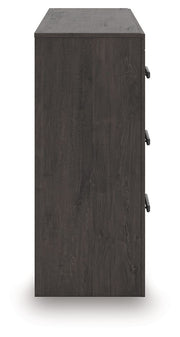 Prendonea - Six Drawer Dresser - Charcoal - R&R Furniture Gallery (Fountain Valley, CA)