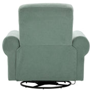 Manual Swivel Recliner Rocker Chair With Adjustable Backrest - R&R Furniture Gallery (Fountain Valley, CA)