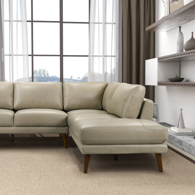 Benson - Sectional Sofa With Chaise - R&R Furniture Gallery (Fountain Valley, CA)