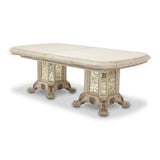 Platine de Royale - Rectangular Dining Table - Champagne - R&R Furniture Gallery (Fountain Valley, CA)