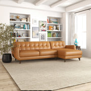 Allison - Mid-Century Modern Sectional Sofa Chaise - R&R Furniture Gallery (Fountain Valley, CA)