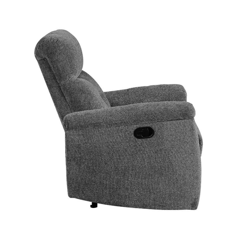 Treyton - Motion Sofa - Gray Chenille - R&R Furniture Gallery (Fountain Valley, CA)