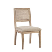 Modern Armless Dining Chair With Cane Back (Set of 2) - R&R Furniture Gallery (Fountain Valley, CA)