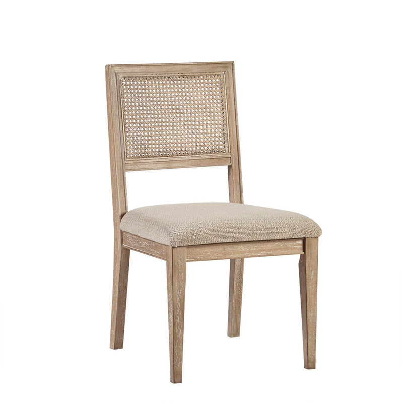 Modern Armless Dining Chair With Cane Back (Set of 2) - R&R Furniture Gallery (Fountain Valley, CA)