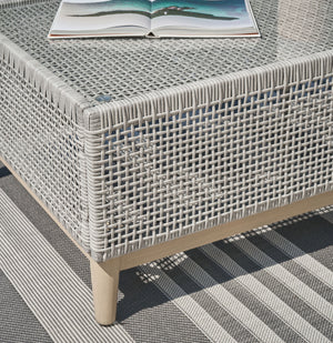 Seton Creek - Rectangular Cocktail Table - Gray - R&R Furniture Gallery (Fountain Valley, CA)