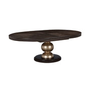 West Kensington - Oval Dining Table - Medium Espresso - R&R Furniture Gallery (Fountain Valley, CA)