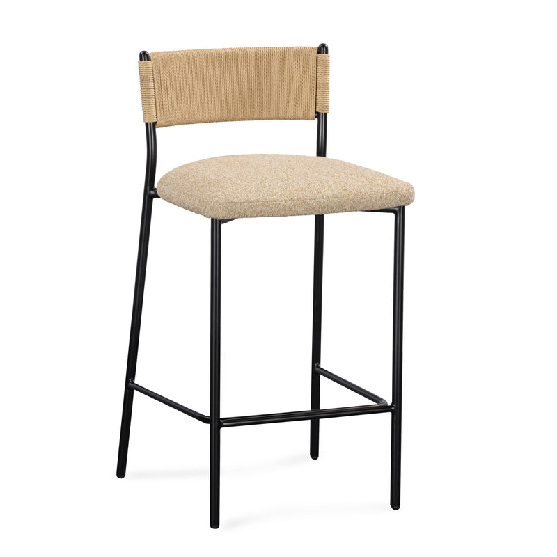 Celine - Boucle Stool - R&R Furniture Gallery (Fountain Valley, CA)