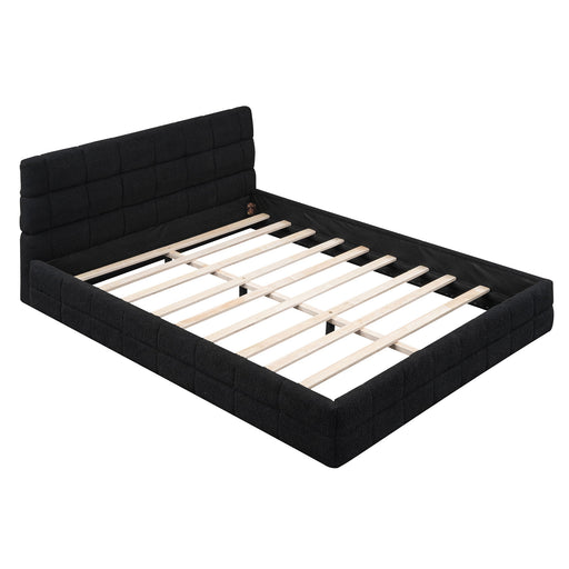 Upholstered Platform Bed With Headboard - R&R Furniture Gallery (Fountain Valley, CA)
