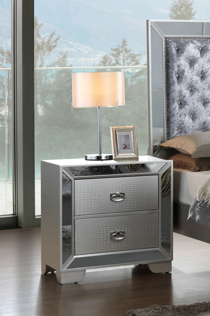 Contemporary Nightstand With Versatility - R&R Furniture Gallery (Fountain Valley, CA)