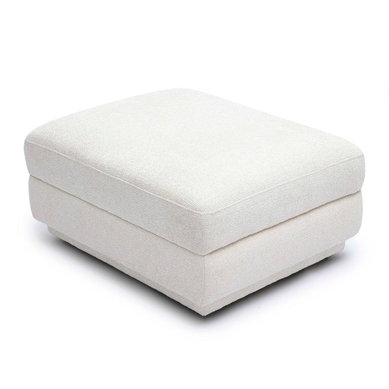 Perry - Modular Ottoman - Cream - R&R Furniture Gallery (Fountain Valley, CA)