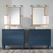 Uttermost Balkan Iron Wall Mirror with decorative metal frame, showcasing a stylish and modern design for home decor.
