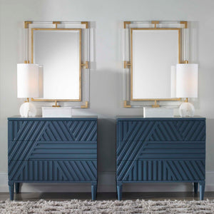 Uttermost Balkan Iron Wall Mirror with decorative metal frame, showcasing a stylish and modern design for home decor.