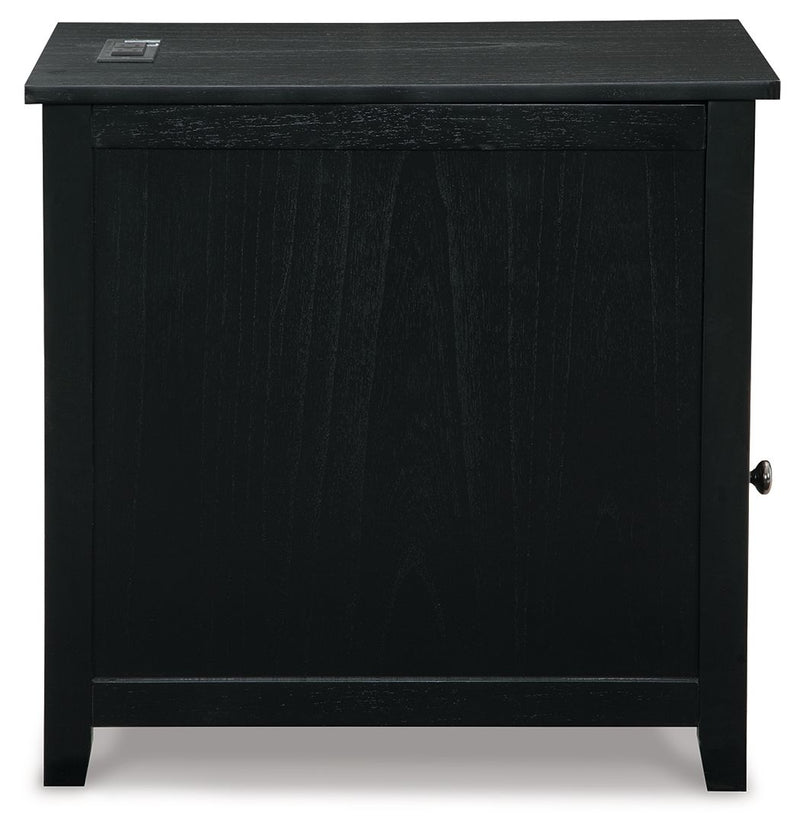 Treytown - Chair Side End Table - R&R Furniture Gallery (Fountain Valley, CA)