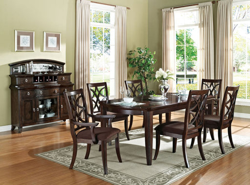 Keenan - Dining Table - Dark Walnut - R&R Furniture Gallery (Fountain Valley, CA)