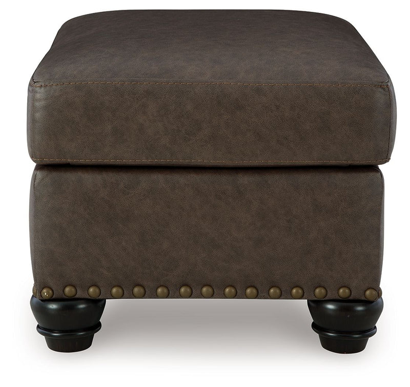 Roxmere - Ottoman - Umber - R&R Furniture Gallery (Fountain Valley, CA)