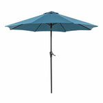 Tano - 9' Outdoor Umbrella, Blue