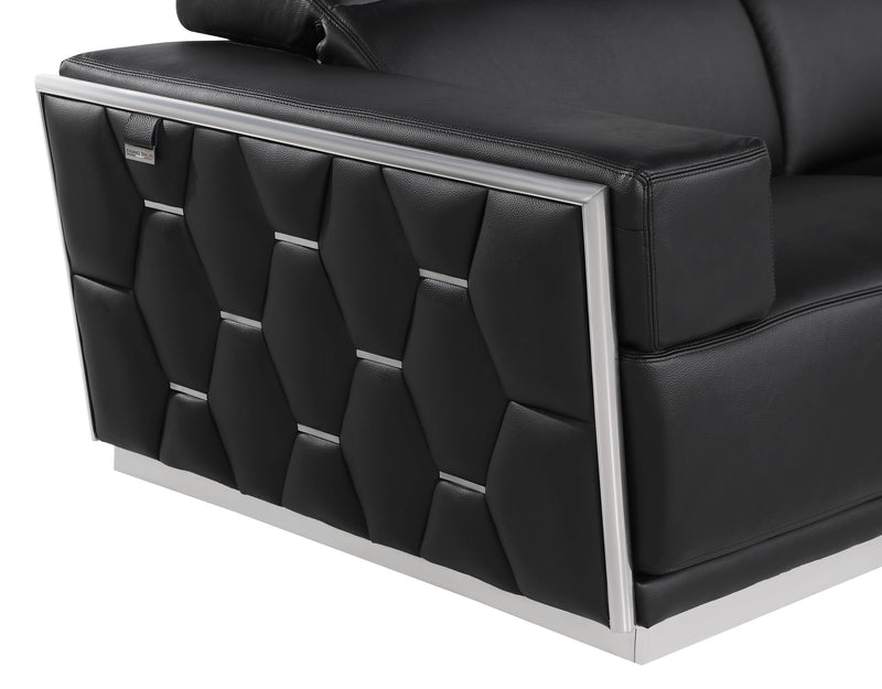 1111 - Leather Sofa - R&R Furniture Gallery (Fountain Valley, CA)