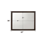 Tablita - Mirror - Dark Merlot - R&R Furniture Gallery (Fountain Valley, CA)