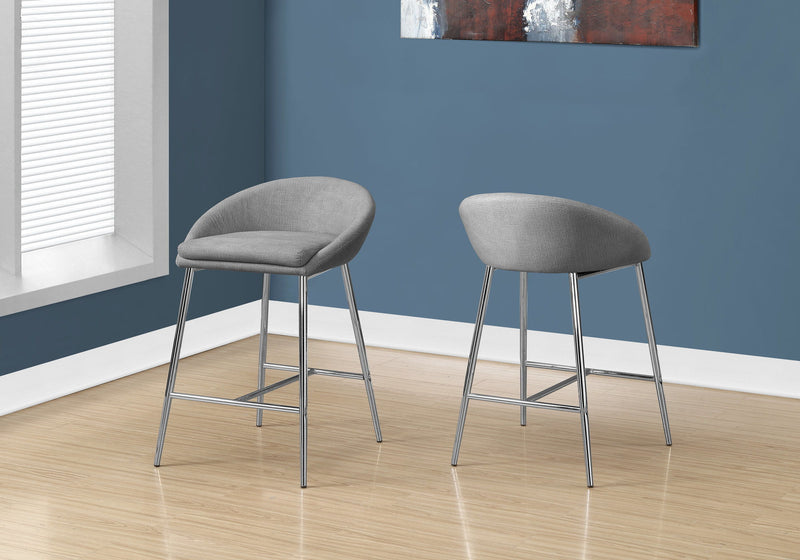 Swivel Stool Bar Height, Contemporary & Modern (Set of 2) - R&R Furniture Gallery (Fountain Valley, CA)