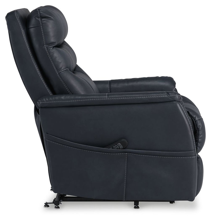 Strawbill - Power Lift Recliner - R&R Furniture Gallery (Fountain Valley, CA)