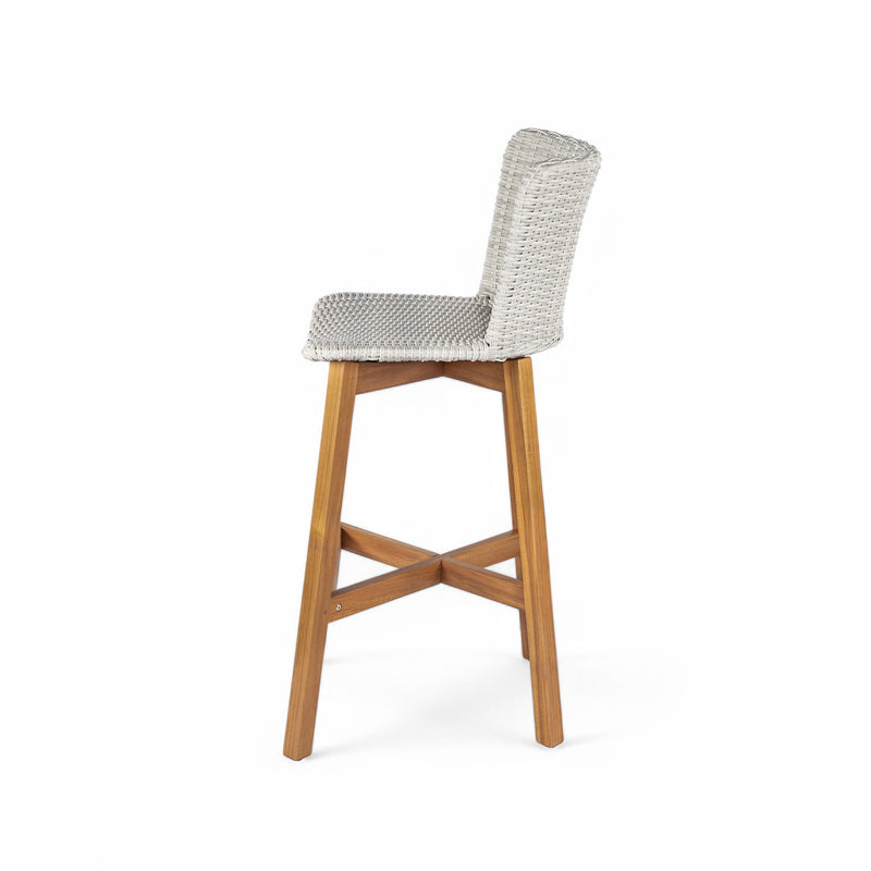 Lymington - Outdoor Bar Stool (Set of 2) - R&R Furniture Gallery (Fountain Valley, CA)