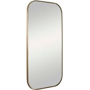 Uttermost Taft wall mirror with a sleek, rectangular frame, perfect for modern home decor.