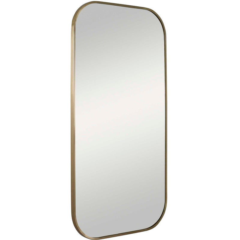 Uttermost Taft wall mirror with a sleek, rectangular frame, perfect for modern home decor.