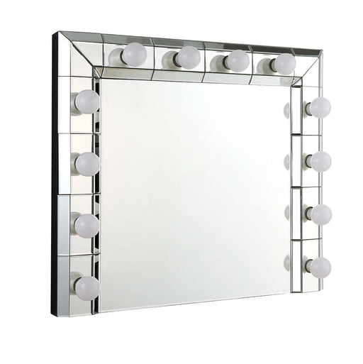 Dominic - 28" Accent Mirror - Mirrored - R&R Furniture Gallery (Fountain Valley, CA)