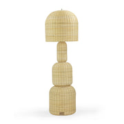 Kootu - Rattan Floor Lamp - Natural - R&R Furniture Gallery (Fountain Valley, CA)